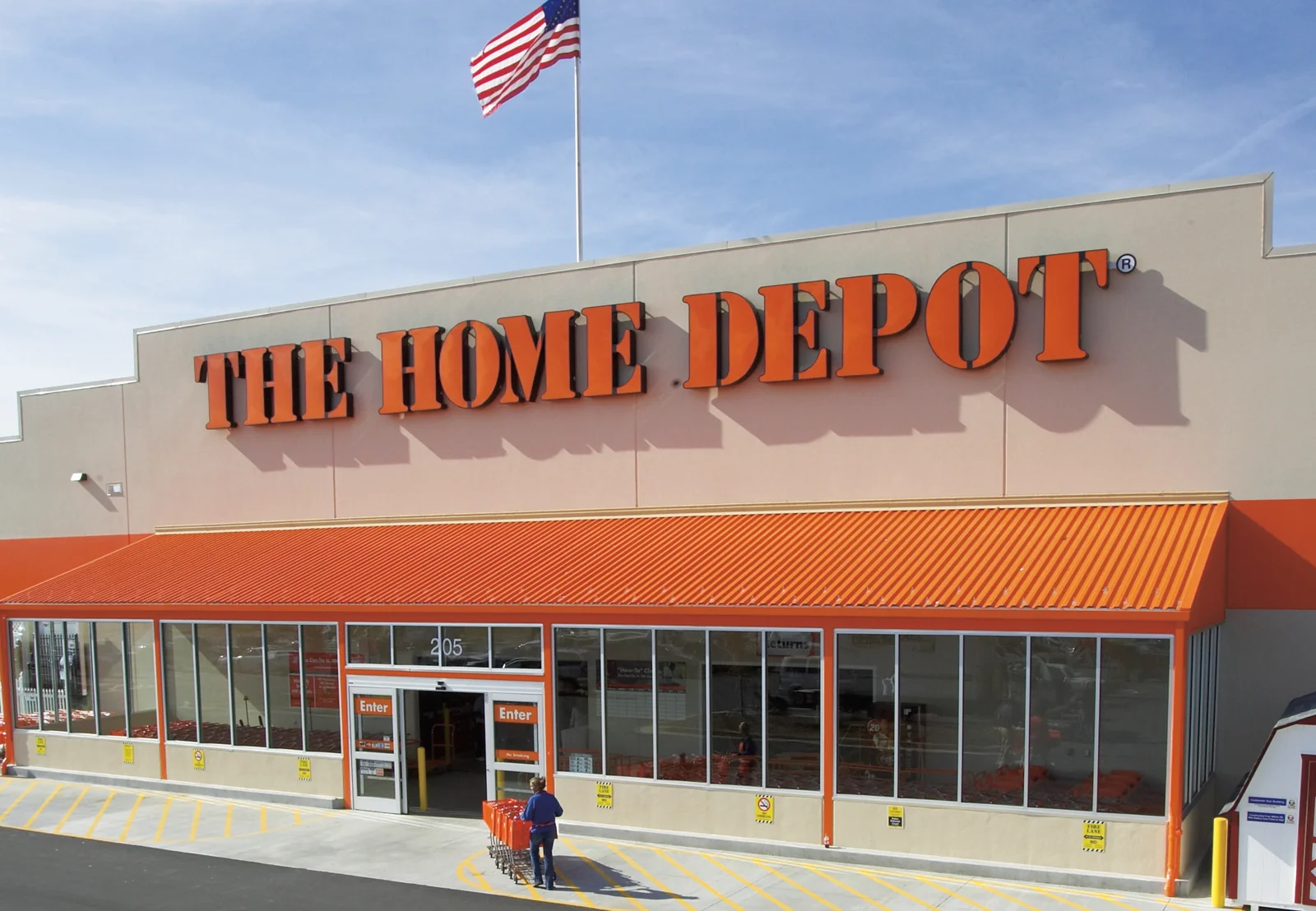 The Home Depot store exterior