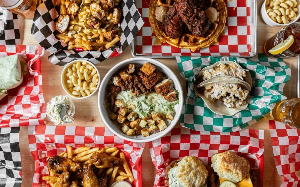 Fried chicken, biscuits and sides from Roost